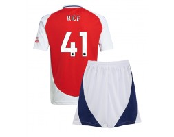 Arsenal Declan Rice #41 Replika Babytøj Hjemmebanesæt Børn 2024-25 Kortærmet (+ Korte bukser)